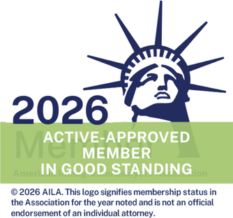 2026 AILA Active-Approved Member in Good Standing — American Immigration Lawyers Association